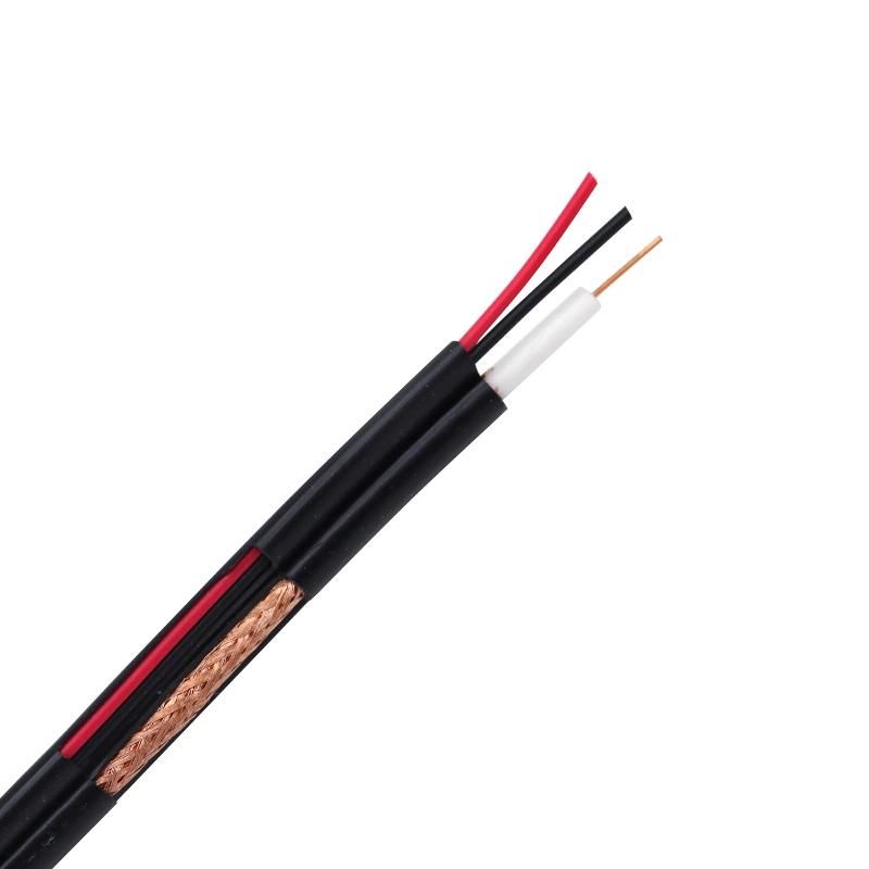 CCTV Cable Rg59 2c Siam Kabel Siamese Camera HD 2pw Communication Cable