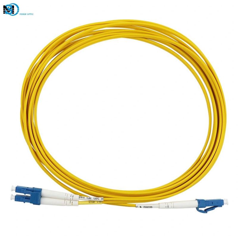 PVC LSZH Singlemode LC/Upc-LC/Upc Fiber Optic Cable