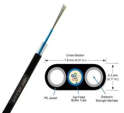 GYFXTY Indoor High Quality PE Coated Optical Fiber Cable