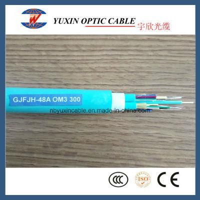 48 Fibers LSZH or PVC Om3 Indoor Break-out Fiber Optic Cable From China Factory