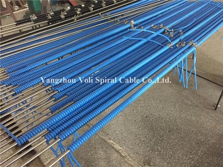 Electrical Wire Electric Cable Power Cable 2 3 4 Cores Flexible PVC Insulated Coiled Cable Wire