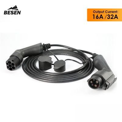 SAE J1772 16A Single Phase EV Electric Car Charging Cable