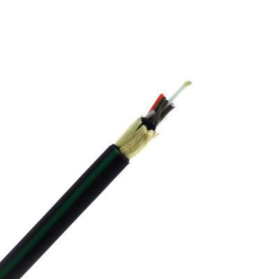 ISO Certified All Dielectric Mini ADSS Outdoor TPU Multicore Amored Fiber Optical Cable