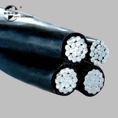 11kv 4X25mm 2X1.5mm ABC Cable XLPE Aluminium Aerial Bunched Cable
