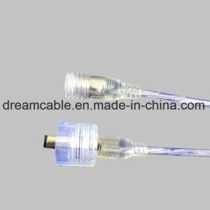 1m Transparent Waterproof DC Power Cable IP68
