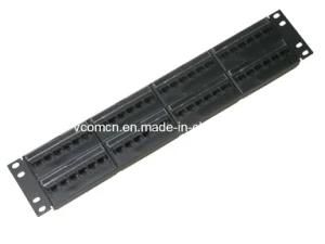 UTP Patch Panel 48 Ports Cat 5e UTP 19&quot; 2u