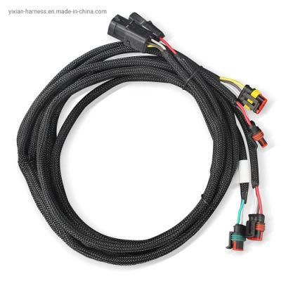 OEM Customized Auto Electrical Wiring Harness Loom Cable Assembly