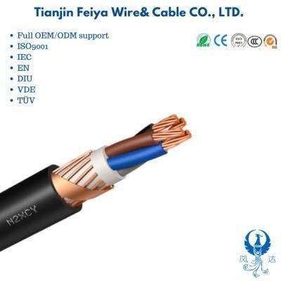 0.6/1kv Cu/XLPE/Cws/PVC Copper Wire Screen Na2xcy N2xcy