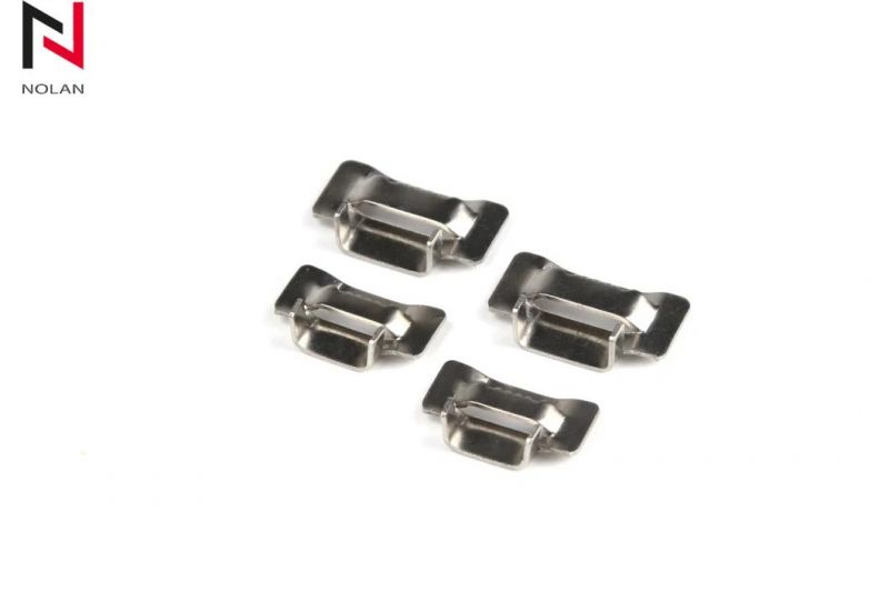 304 Stainless Steel Buckles, Electrical Cable Instalation Stainless Steel Band Buckle