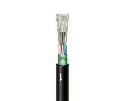 GYTS Fiber Optical Cable Drop Indoor Outdoor Single Mode 1 2 4core G652A G652D G657A1