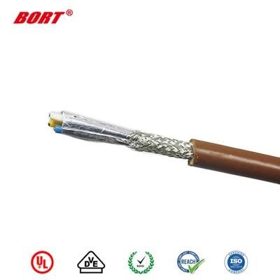 UL Standard UL2835 PE Insulated Aluminium Mylar Shielded PVC Jacketed Electrical Copper Wire with Drain Wire