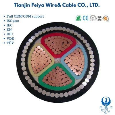 IEC Standard Copper Conductor Swa Armored Low Voltage Cu Power Cable