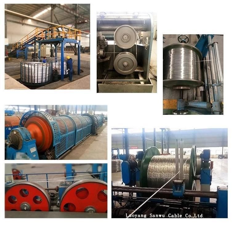 Low and Middle Voltage Elctric Wire Overhead Aluminum Conductor Steel Core ACSR Cable