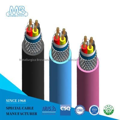 PE Filling Material Electric Wire Cable with Green or Customized Color