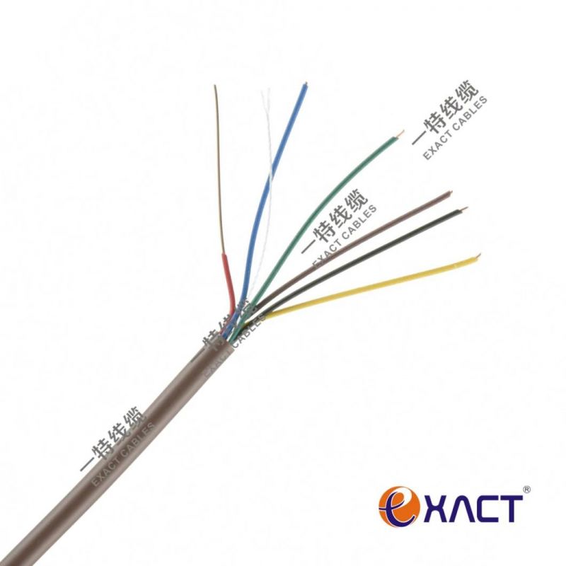 Solid 10x0.5mm Unshielded CCA Alarm Cable EN50575 IEC6032-1