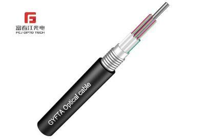 Metallic Armored FRP Direct Burial Optical Fiber Cable Gyfta53