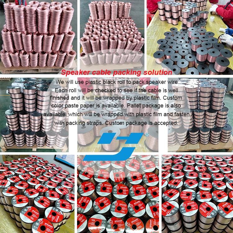 Twin Speaker Copper Wire with OFC Conductor UL Certified