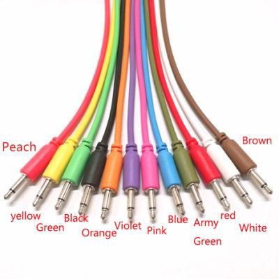 5pack 3.5mm Mono Patch Cable