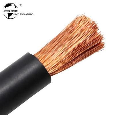 Hot Sale 16-95mm Flexible Copper Conductor Rubber Insulated Welding Cable
