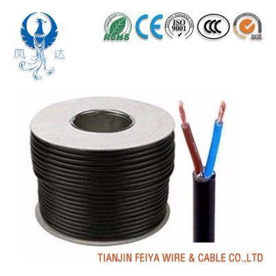 Vvg Low Voltage Two Cores 4mm2 10mm2 16mm2 PVC Insulated and Jacket Copper VV Energy Industry Cable