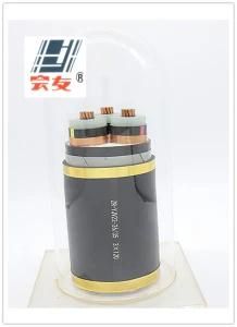 XLPE Insulated PVC /PE Sheathed Flame Retardant R Steel Tape Armoring 26/35kv Multicore Mv Power Cable