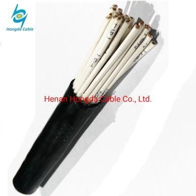 Tfr-Cvvs 0.6/1kv PVC Insulated Copper Conductor Kvv Cvv Control Cable 2.5mm 4mm