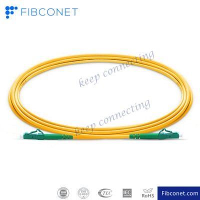 FTTH Single Mode 9/125 LC/APC LC/APC PVC LSZH Fiber Optic Patch Cord