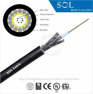 Outdoor Single-Mode Central Tube Fiber Optic Cable (GYXTY)