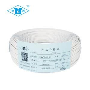 250 Degree Resistant Silver Plated Copper PTFE Extruded Wire