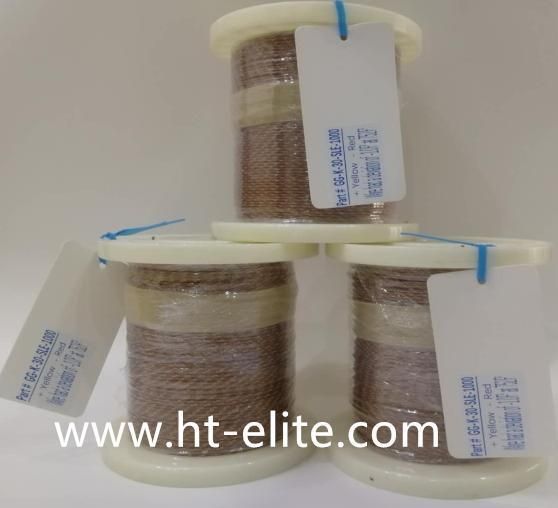 Fiberglass K Thermocouple Cable Electrical Cable 30AWG