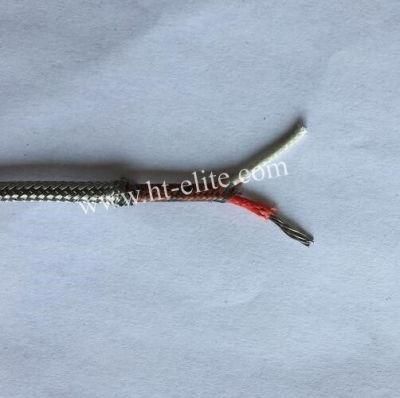 Temperature Sensor Type J Thermocouple Wire Fiberglass Thermocouple Cable Type J