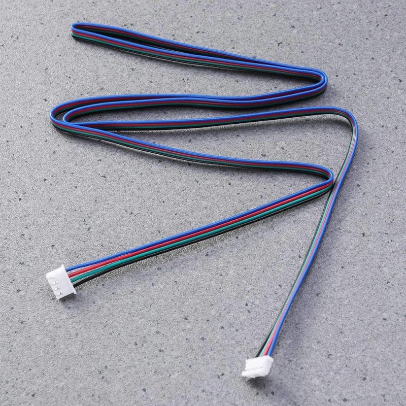 Olearn Stepper Motor Cable Lead Wires Connectors 1m Hx2.54 4pin to 6pin for 3D Printer Motor