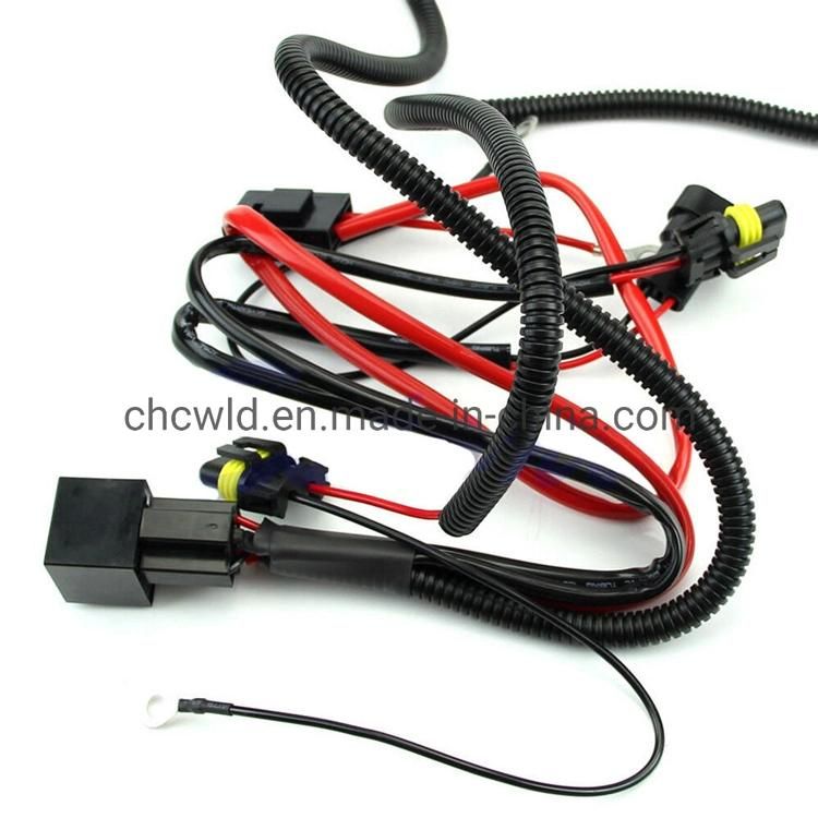 Light Relay Wiring Harness Set H1 H3 H4 H7 H8 H9 H11 9006 9005 Sales