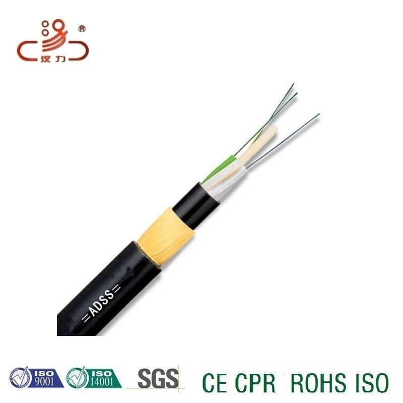 ADSS Outdoor New Type of Special Single Mode Special ADSS Optical Fiber Cable