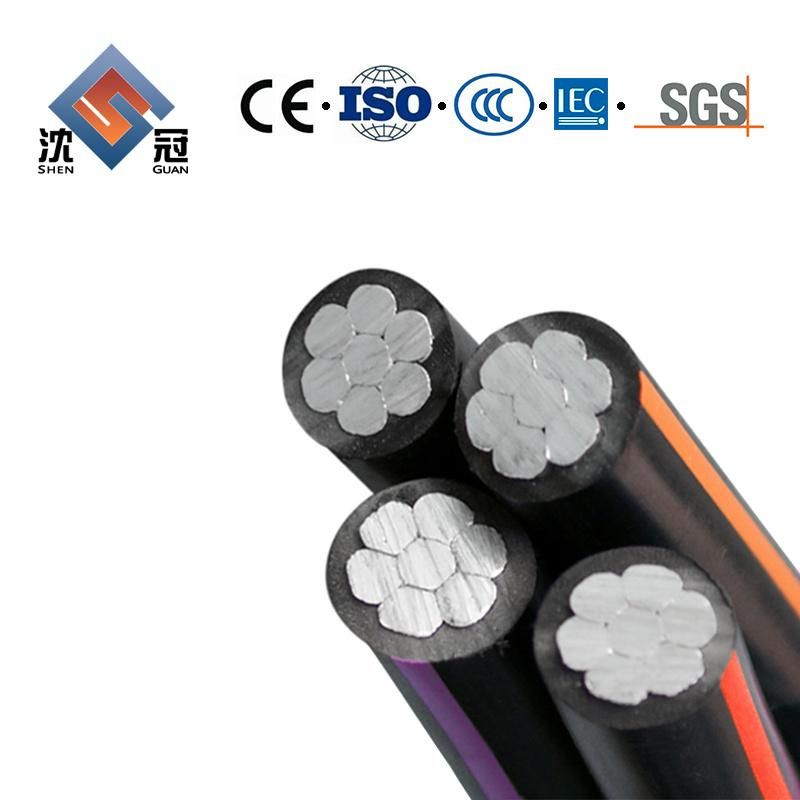 Flexible Copper 3 Core Shielded Power Cable Wire Aluminum Cable 600V/1000V Electric Power Cable CAT6 Cable