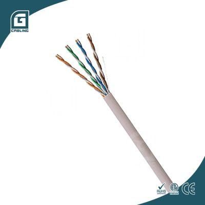 Gcabling LAN Cable Pass Fluke HDPE Jacket Bare Copper Outdoor High Speed Cat5e UTP Network Cable