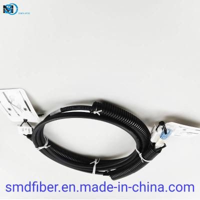 7.0mm Dlc-Dlc Armoured Patchcord Huwei Type IP67 Waterproof Connector for Ftta