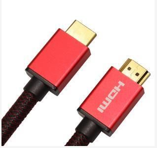 High Speed Gold Plated Colored Nylon Braid Support Ethernet Hd Video 3D 4K/60Hz Hdmi Cable