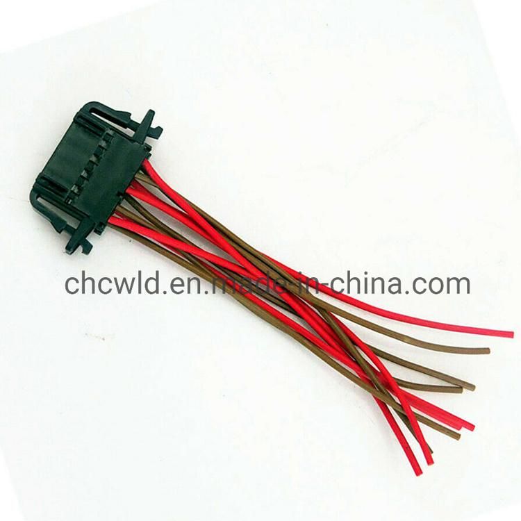 Booster Wire Harness Car Seat Adjust Switch Plug Wiring Harness 6-Pin for Audi A3 A4 A6 Tt VW Golf Mk5 6