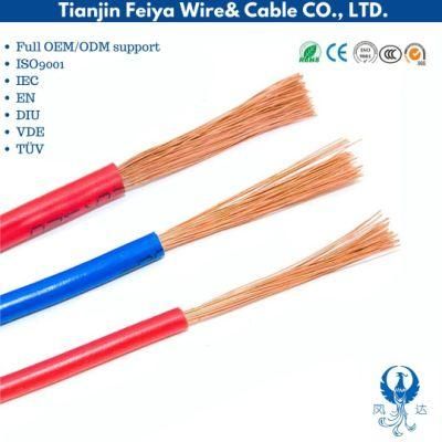 PVC H05vvf 6381y House Wiring Electric Wire 450/750 V &amp; 0.6/1 Kv Flexible Cu/PVC/PVC Cable Wiring Harness Power Cable