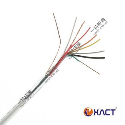 Unshielded Shielded CCA Stranded 6x0.22mm2+2x0.5mm2 Composite CPR Eca Alarm Cable Security Cable Control Cable