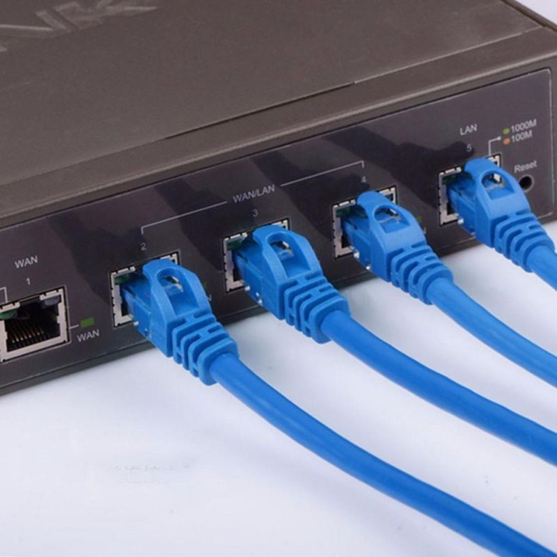 1m 1.5m 1.8m 2m 10m RJ45 Cat 6 Cord Ethernet Cat5e Patch Cable CAT6