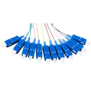 12 Cores Sc Fiber Optic Pigtails