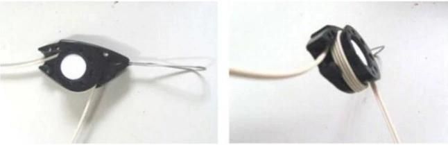 High Quality FTTH Drop Cable Wire Retainer with Locker