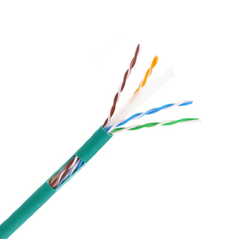 4pr 24AWG 7*0.2mm UTP Shielded CAT6 Pass Fluke Test RJ45 Jumper CAT6 Network Patch Cable