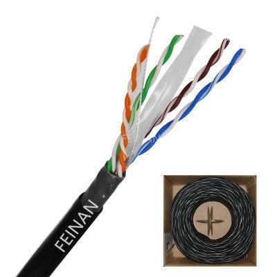 Shield Twisted Pairs CAT6 Network Cable FTP with Good Price CAT6 Cable