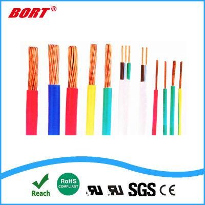 300V Tin Plated Copper PVC Coated AWG 24 Hook up Wire UL1569