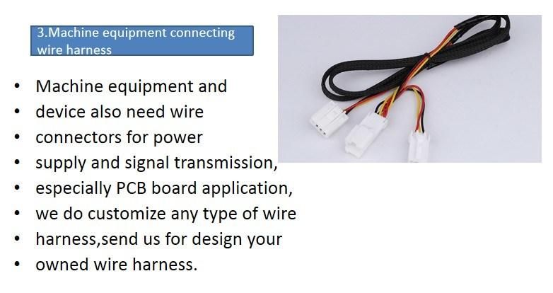 Custom Cable Manufacturer Production All Type of Custom Wire Harness Terminal Connector Wire Assembly