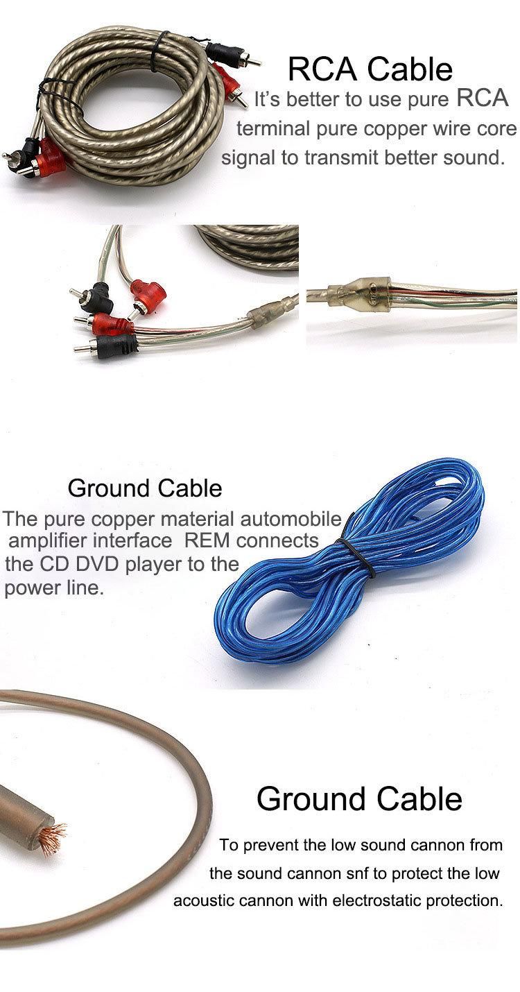 Wholesale Car Amplifier Wiring Kits 10ga Amplifier Installation Kit Car Subwoofer Cable Set