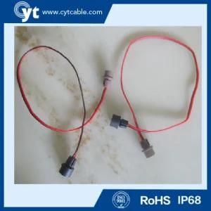 2 Pin LED Tube Waterproof Cable Connector